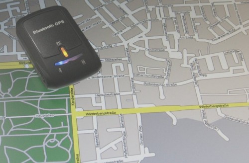 Die GPS-Maus in ihrerm typischen Lebensraum